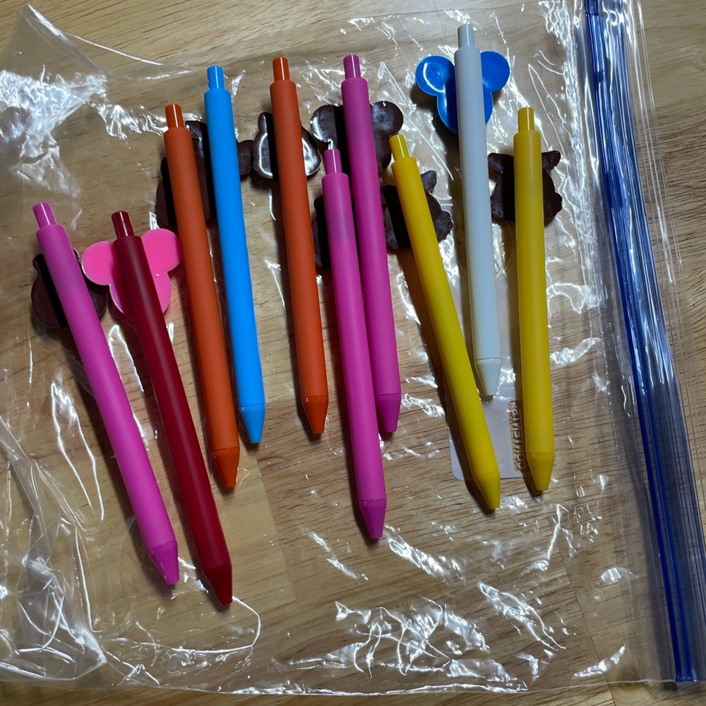 Colorful Character Pens Set - Picture 2 of 2